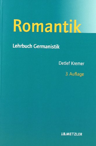 Romantik: Lehrbuch Germanistik